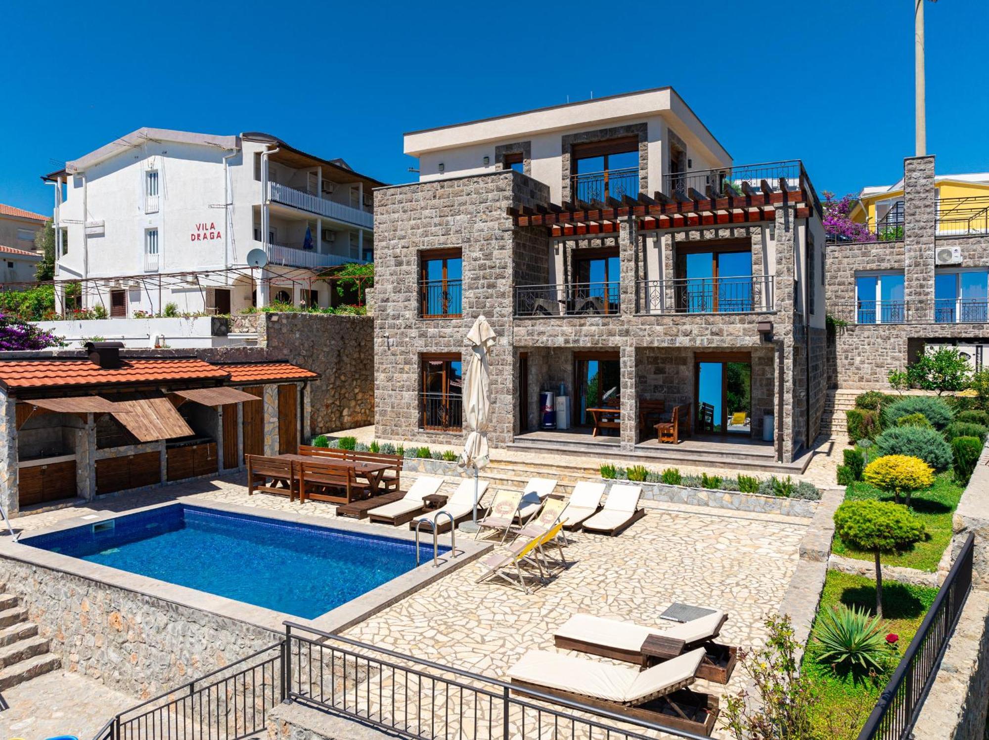 Villa Presidente Будва Экстерьер фото